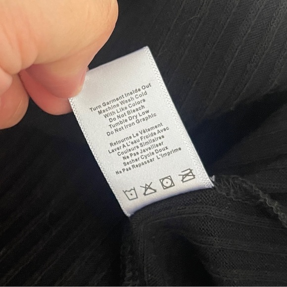 Spiritual Gangster Ballet Rib Wide Leg Perfect Sleeveless Jumpsuit Women's M - Picture 9 of 12